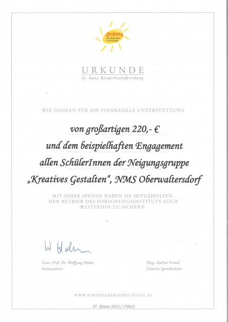 Urkunde KG