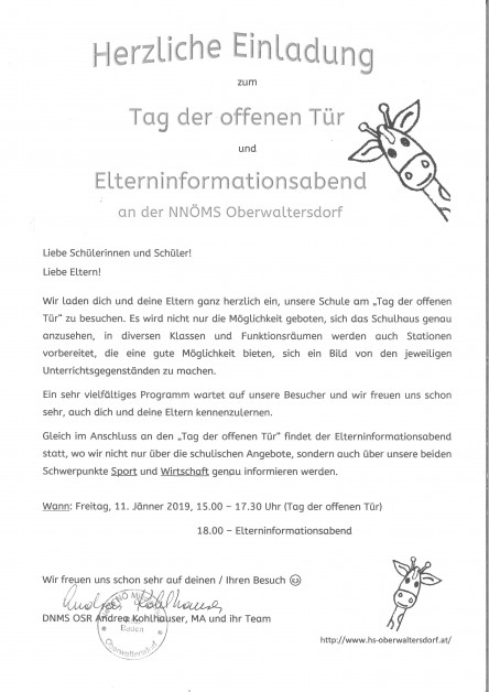 Einladung ToT